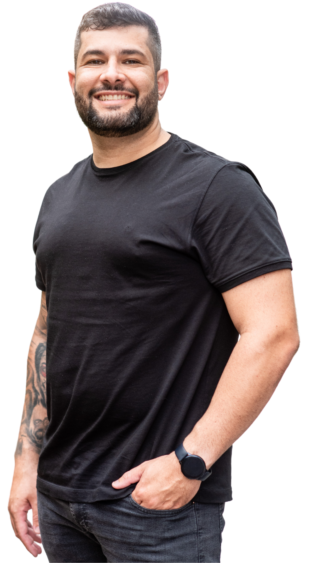 Italo Coelho sorrindo